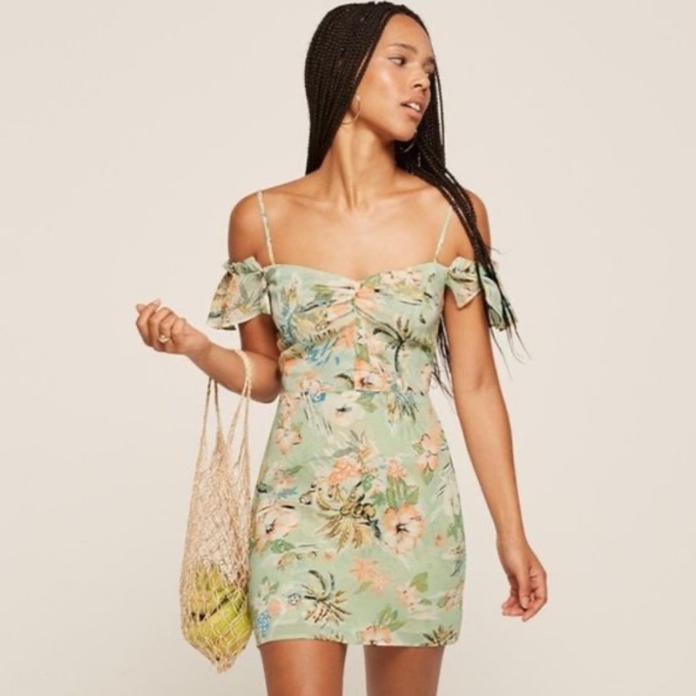 REFORMATION STEFANO DRESS